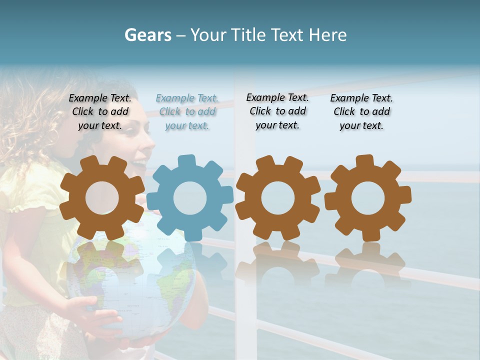 Tourism Child Family PowerPoint Template