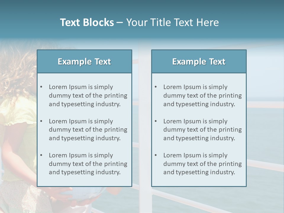 Tourism Child Family PowerPoint Template