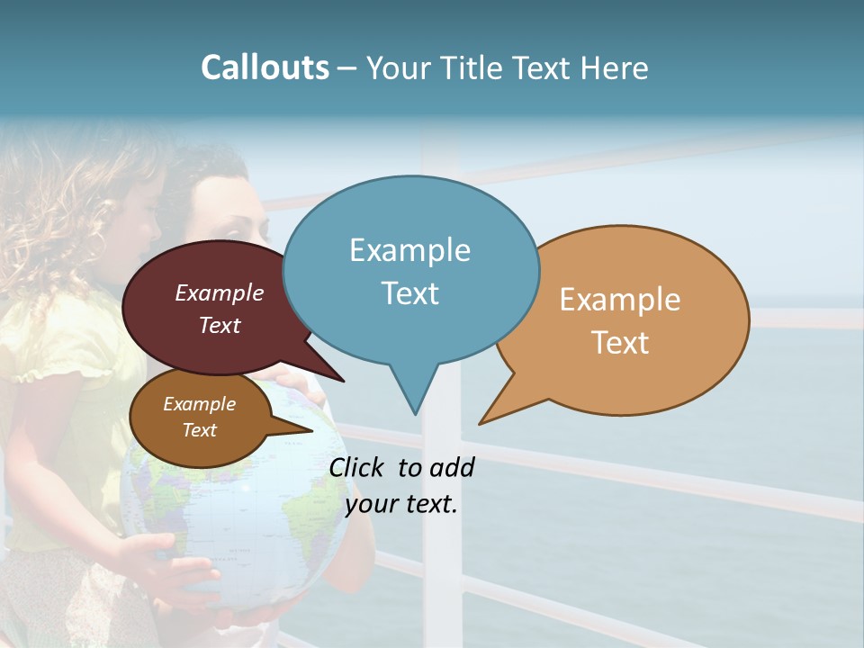 Tourism Child Family PowerPoint Template