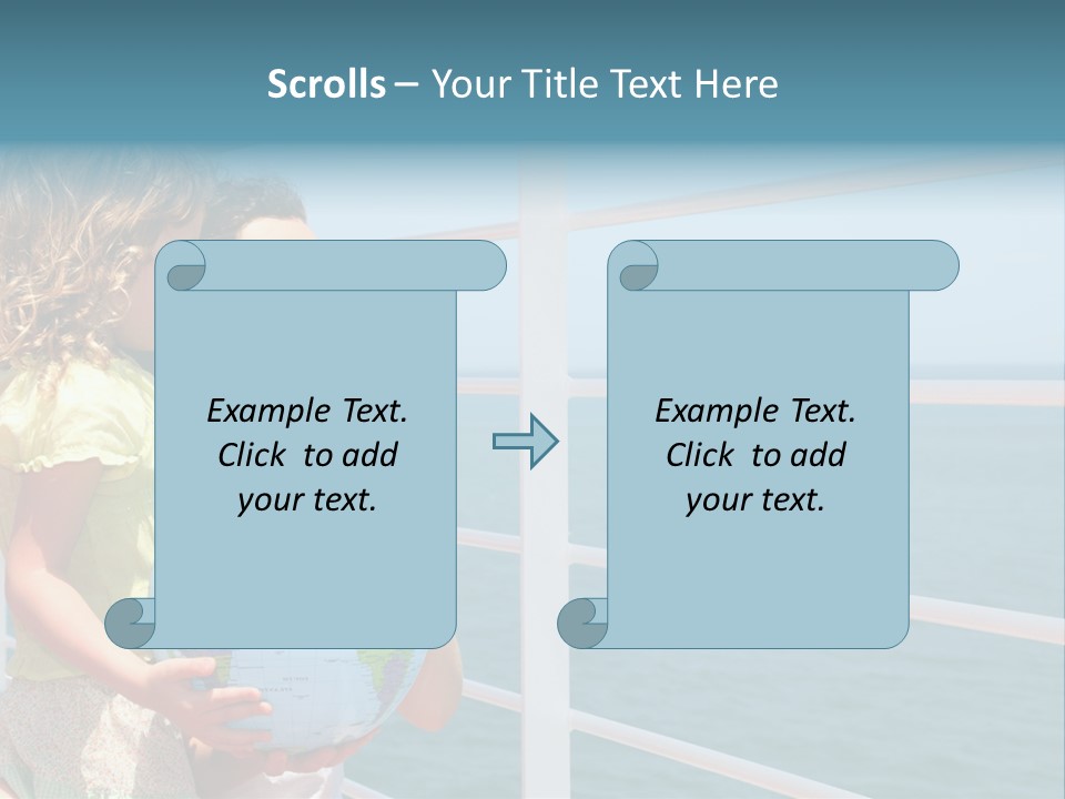 Tourism Child Family PowerPoint Template