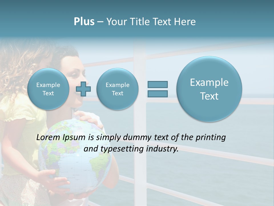 Tourism Child Family PowerPoint Template