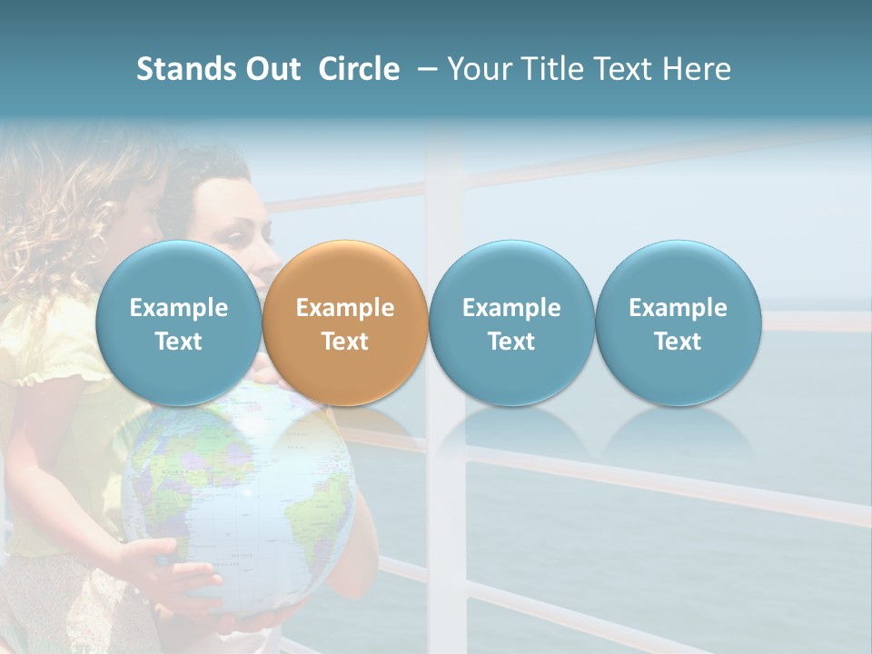 Tourism Child Family PowerPoint Template