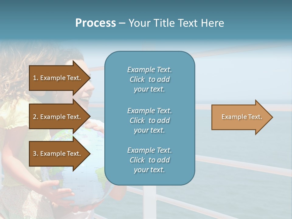 Tourism Child Family PowerPoint Template