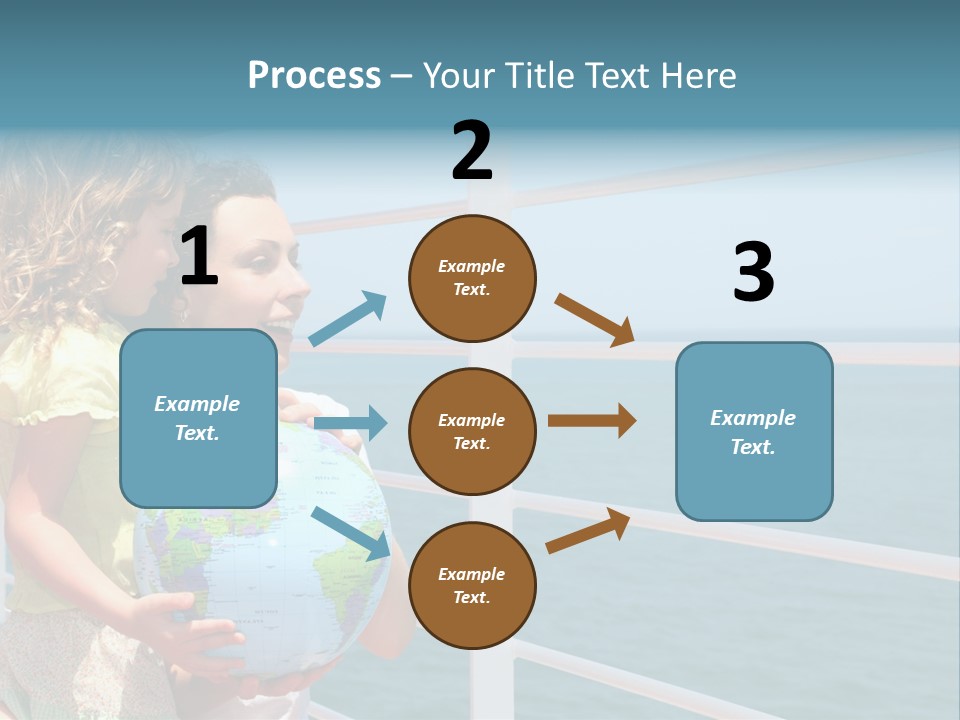Tourism Child Family PowerPoint Template