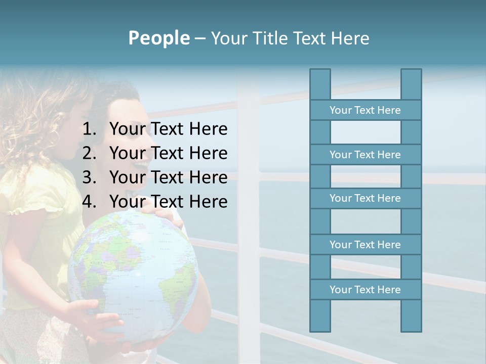 Tourism Child Family PowerPoint Template