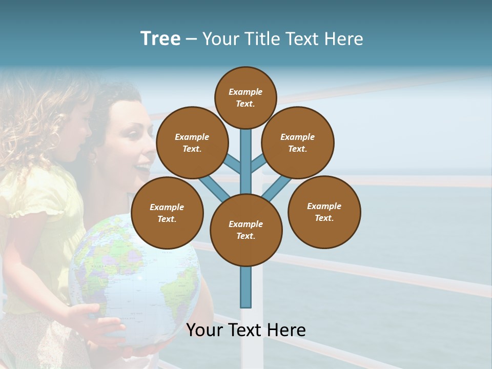 Tourism Child Family PowerPoint Template