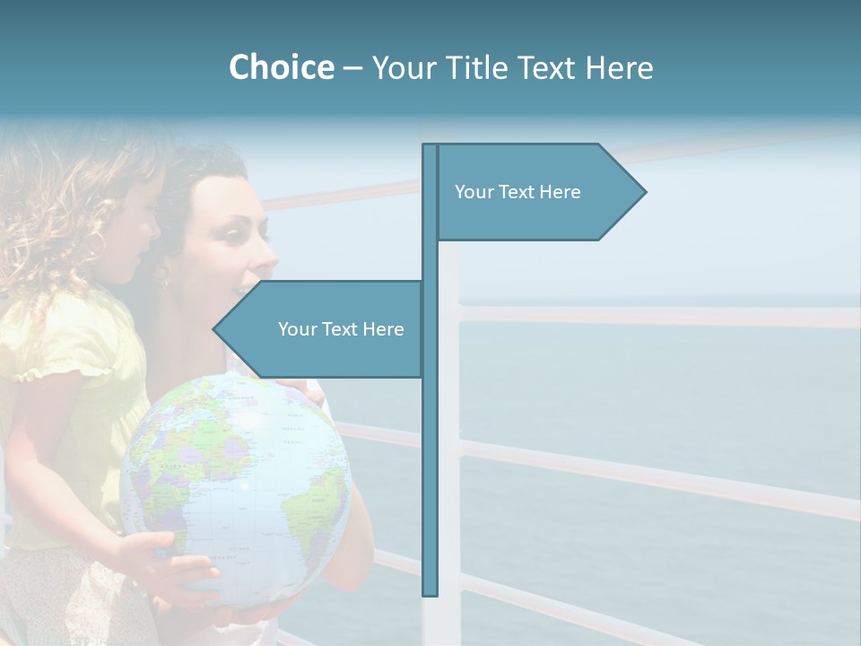 Tourism Child Family PowerPoint Template