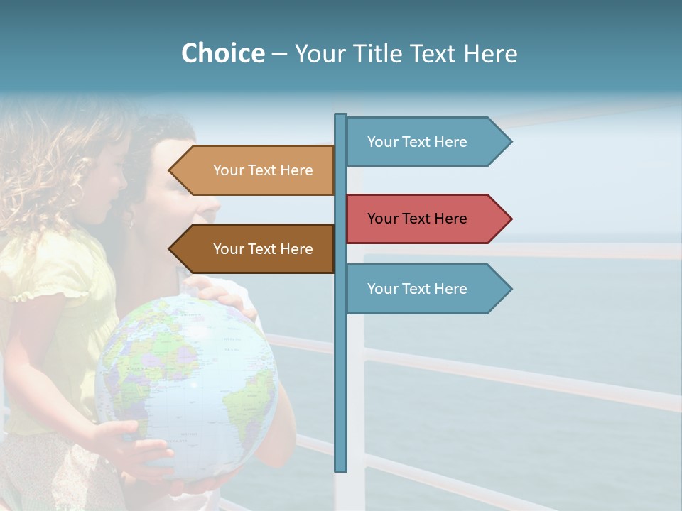 Tourism Child Family PowerPoint Template