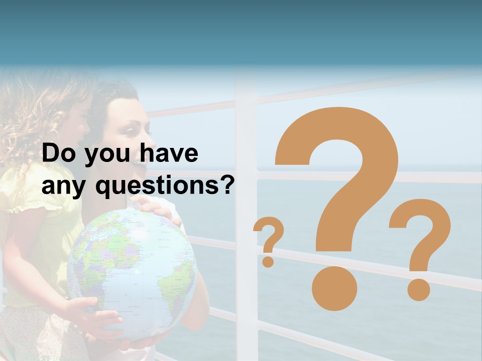 Tourism Child Family PowerPoint Template