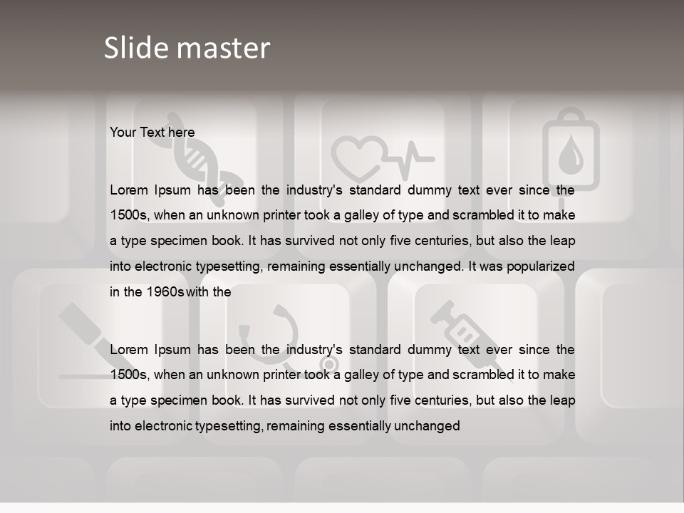 Vacation Trip Seascape PowerPoint Template