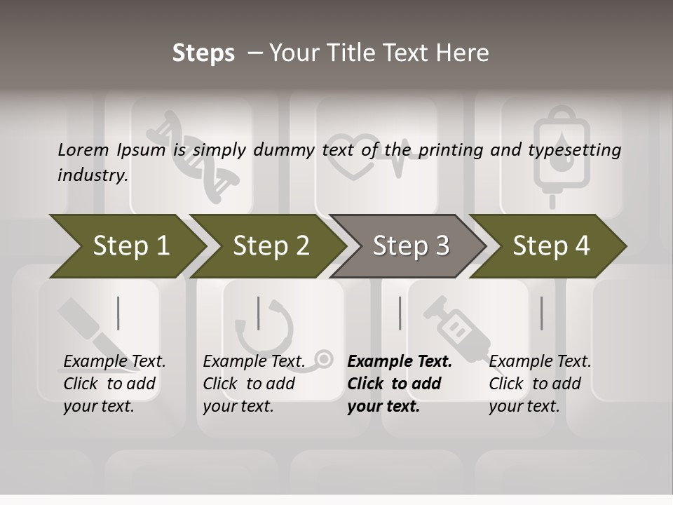 Vacation Trip Seascape PowerPoint Template