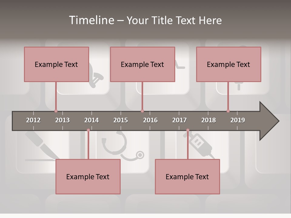 Vacation Trip Seascape PowerPoint Template