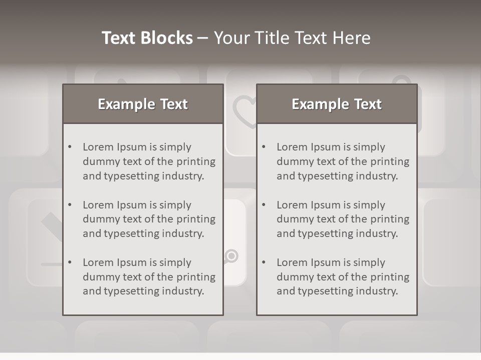 Vacation Trip Seascape PowerPoint Template