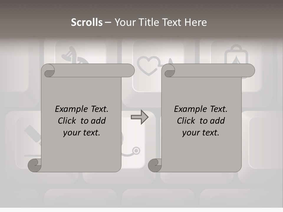 Vacation Trip Seascape PowerPoint Template