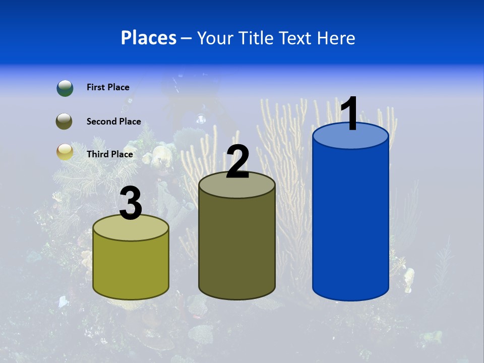 Vacation Trip Seascape PowerPoint Template