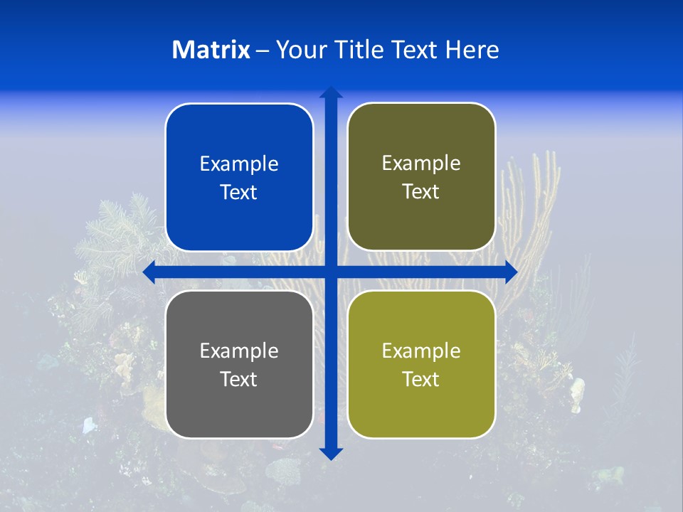 Vacation Trip Seascape PowerPoint Template