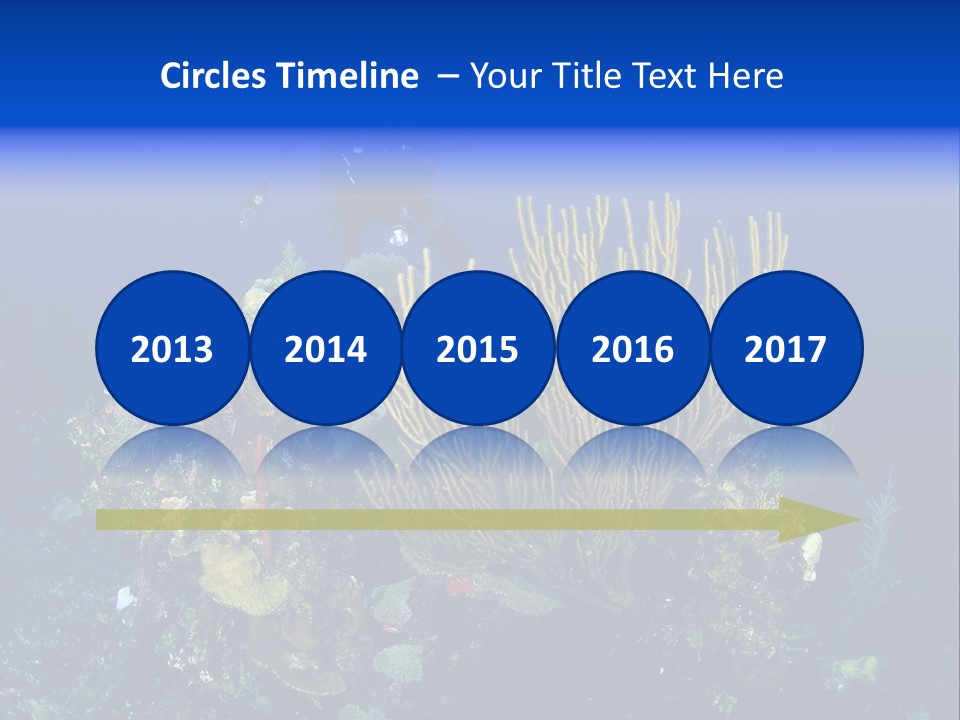 Vacation Trip Seascape PowerPoint Template