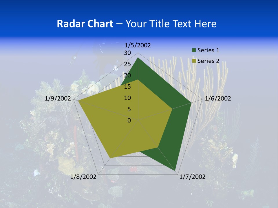 Vacation Trip Seascape PowerPoint Template