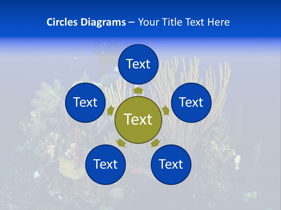 Vacation Trip Seascape PowerPoint Template