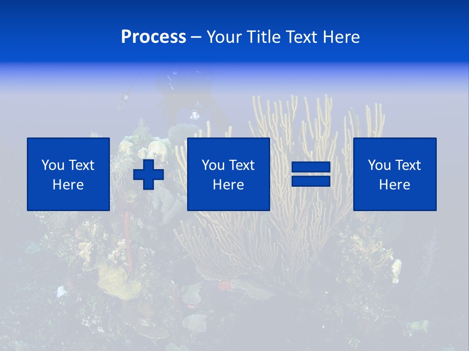 Vacation Trip Seascape PowerPoint Template