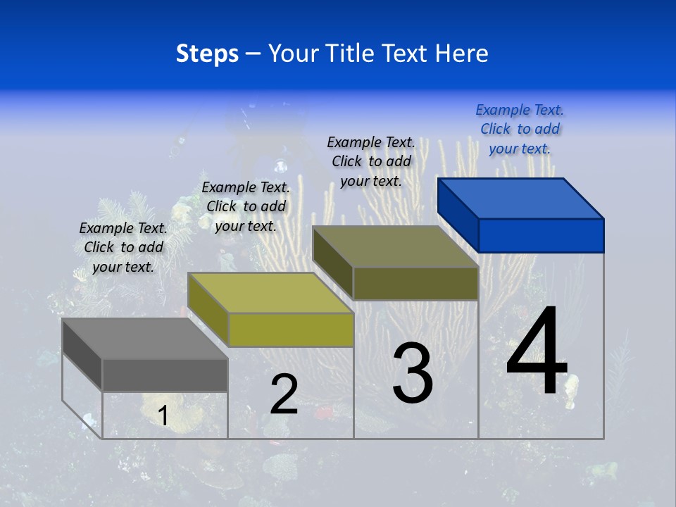 Vacation Trip Seascape PowerPoint Template