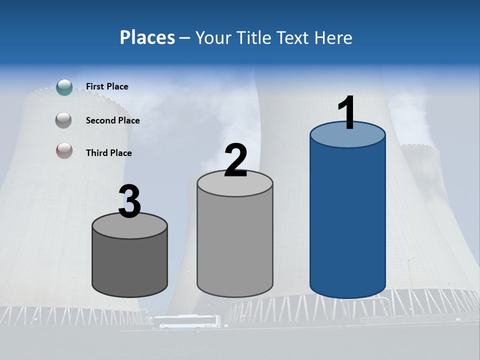 Tower Radioactivity Technology PowerPoint Template