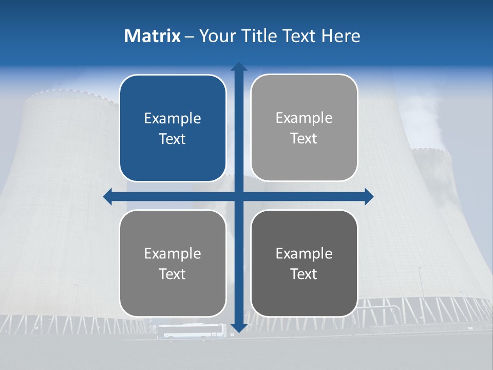 Tower Radioactivity Technology PowerPoint Template