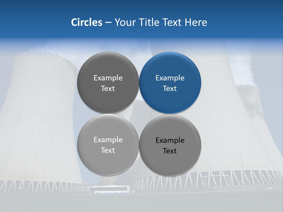 Tower Radioactivity Technology PowerPoint Template