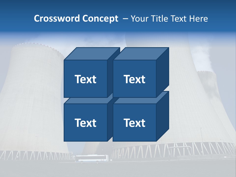 Tower Radioactivity Technology PowerPoint Template