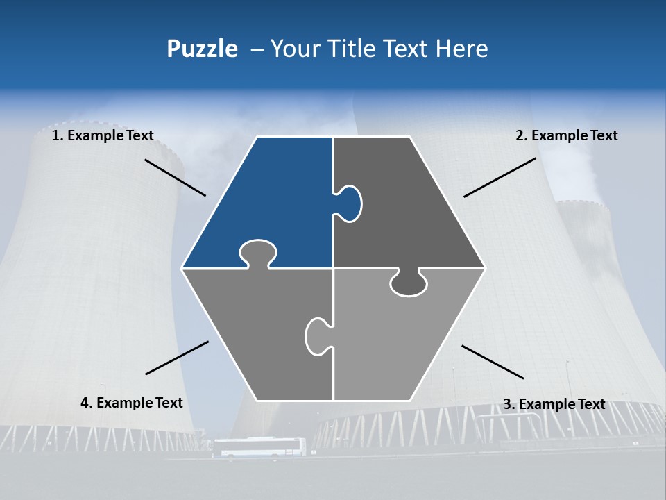 Tower Radioactivity Technology PowerPoint Template