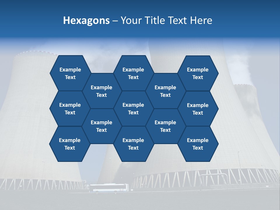 Tower Radioactivity Technology PowerPoint Template