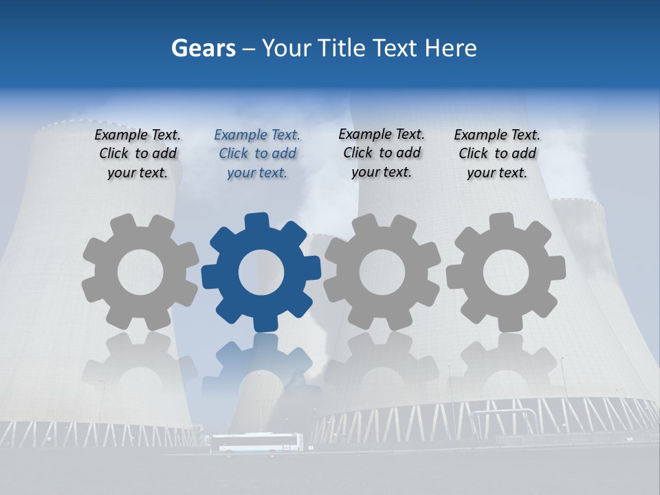Tower Radioactivity Technology PowerPoint Template