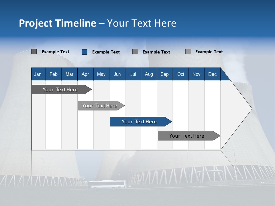 Tower Radioactivity Technology PowerPoint Template