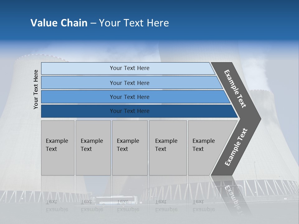Tower Radioactivity Technology PowerPoint Template