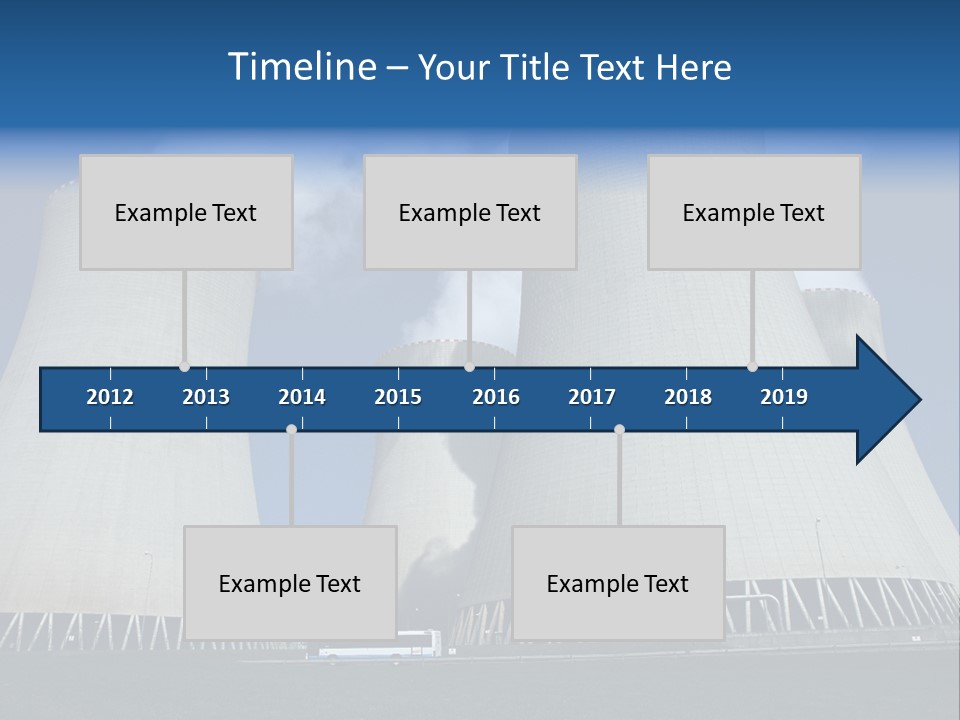 Tower Radioactivity Technology PowerPoint Template