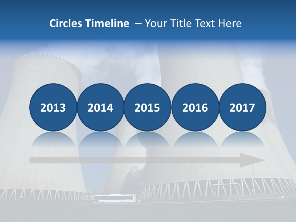 Tower Radioactivity Technology PowerPoint Template