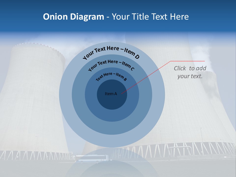 Tower Radioactivity Technology PowerPoint Template