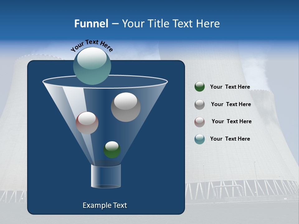 Tower Radioactivity Technology PowerPoint Template