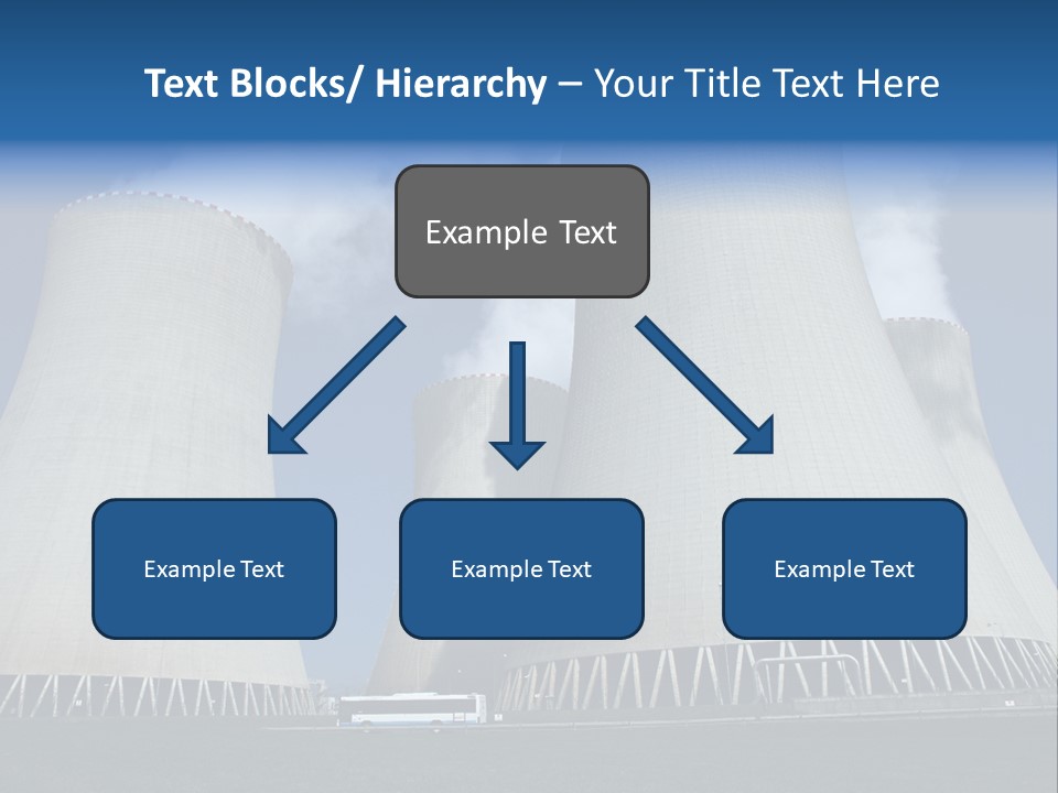 Tower Radioactivity Technology PowerPoint Template