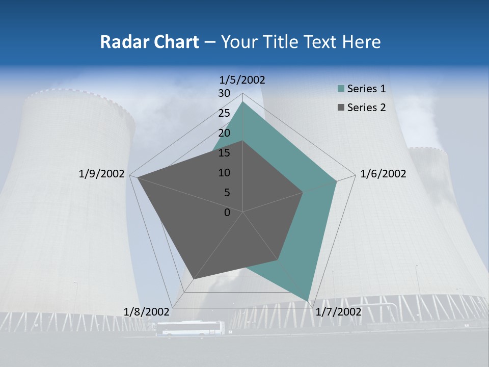 Tower Radioactivity Technology PowerPoint Template