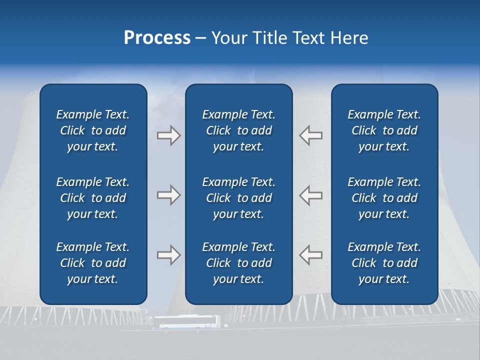 Tower Radioactivity Technology PowerPoint Template