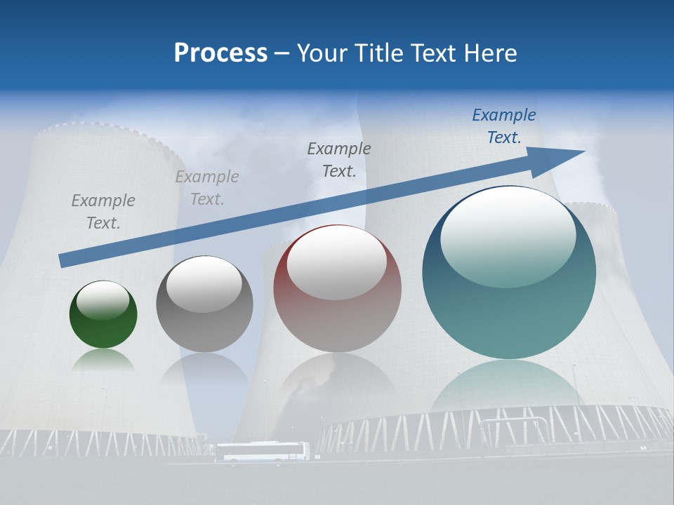 Tower Radioactivity Technology PowerPoint Template