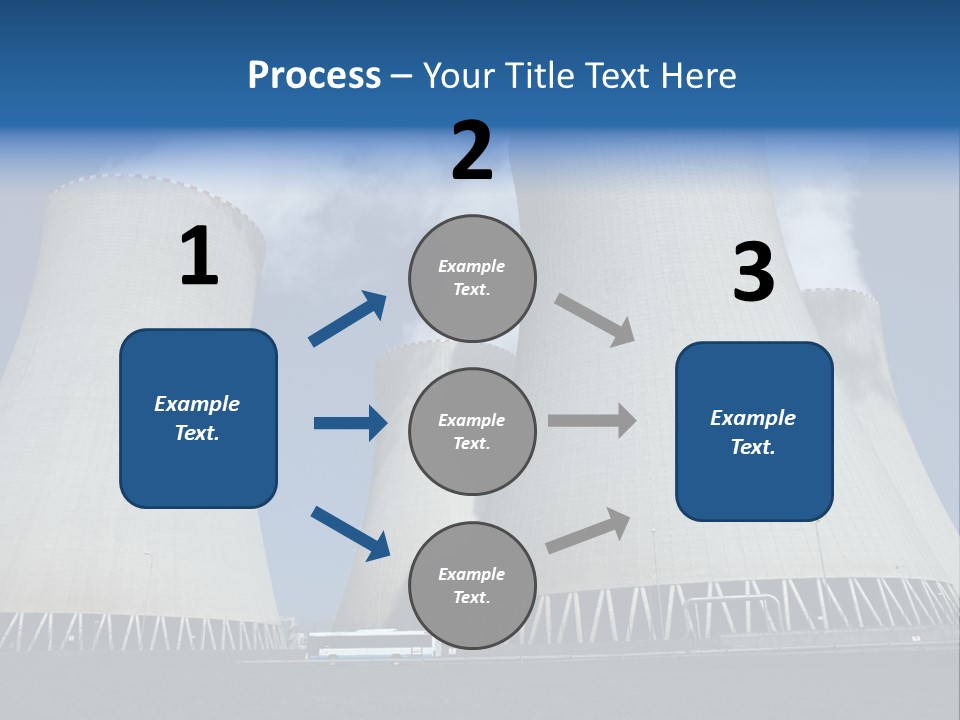 Tower Radioactivity Technology PowerPoint Template
