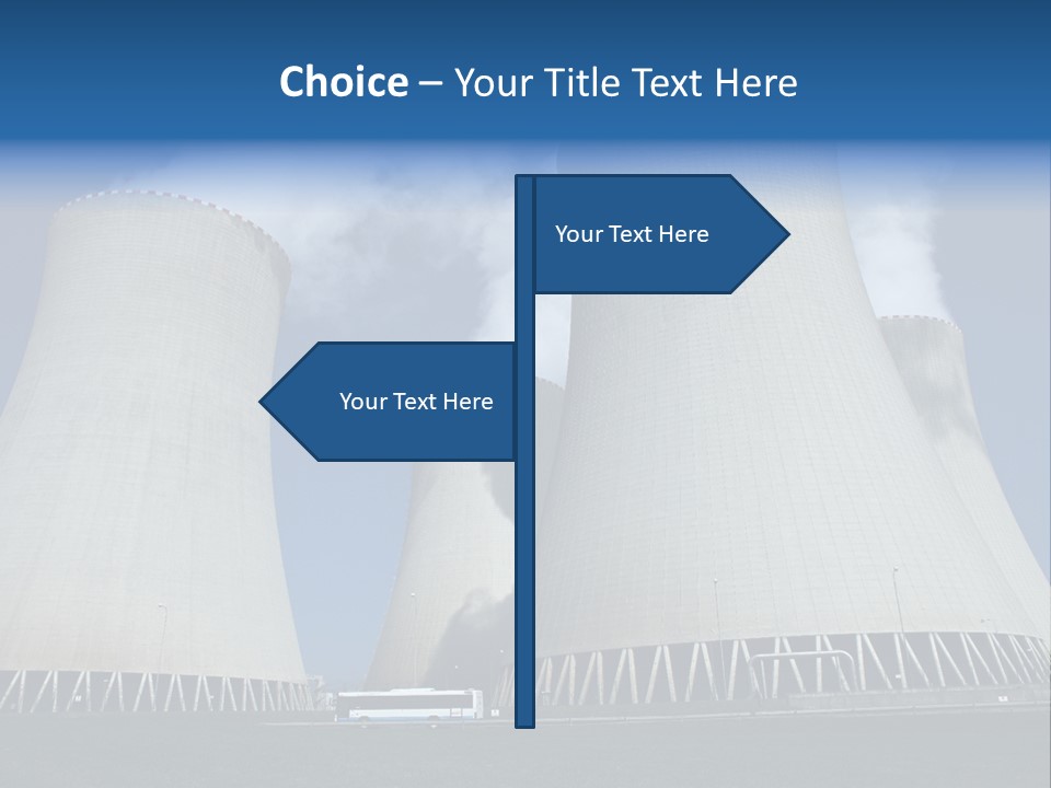 Tower Radioactivity Technology PowerPoint Template