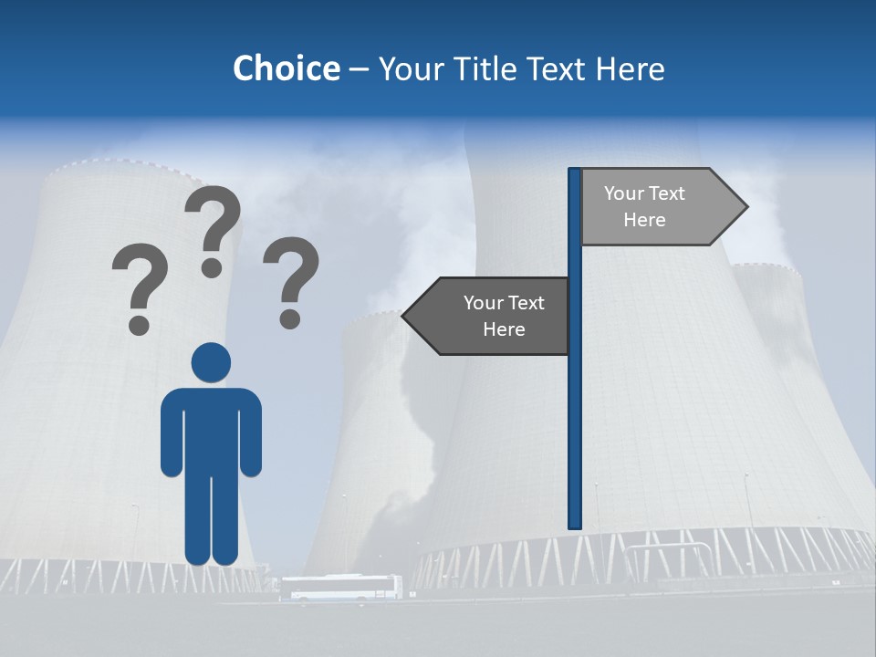 Tower Radioactivity Technology PowerPoint Template
