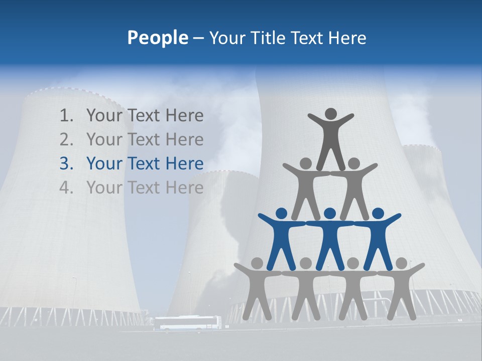 Tower Radioactivity Technology PowerPoint Template