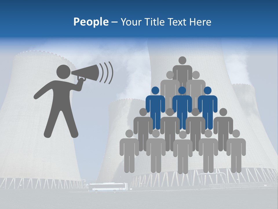 Tower Radioactivity Technology PowerPoint Template