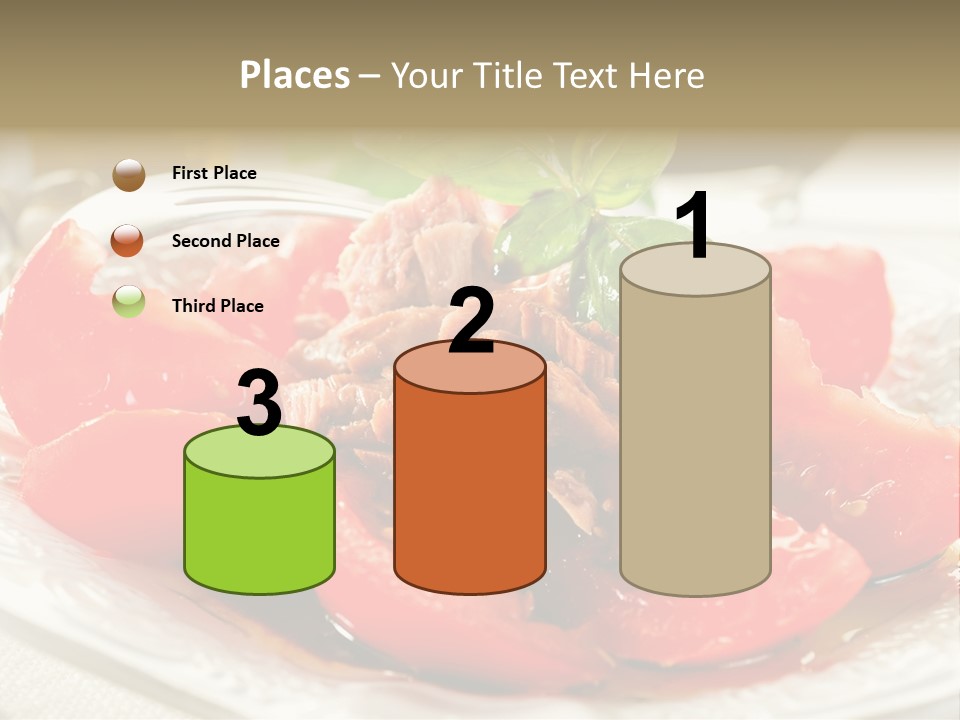 Vegetable Nutrition Fine PowerPoint Template