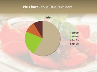 Vegetable Nutrition Fine PowerPoint Template