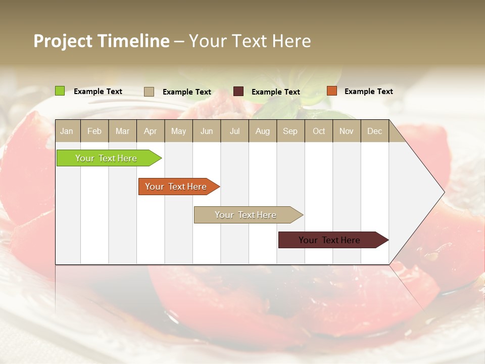 Vegetable Nutrition Fine PowerPoint Template